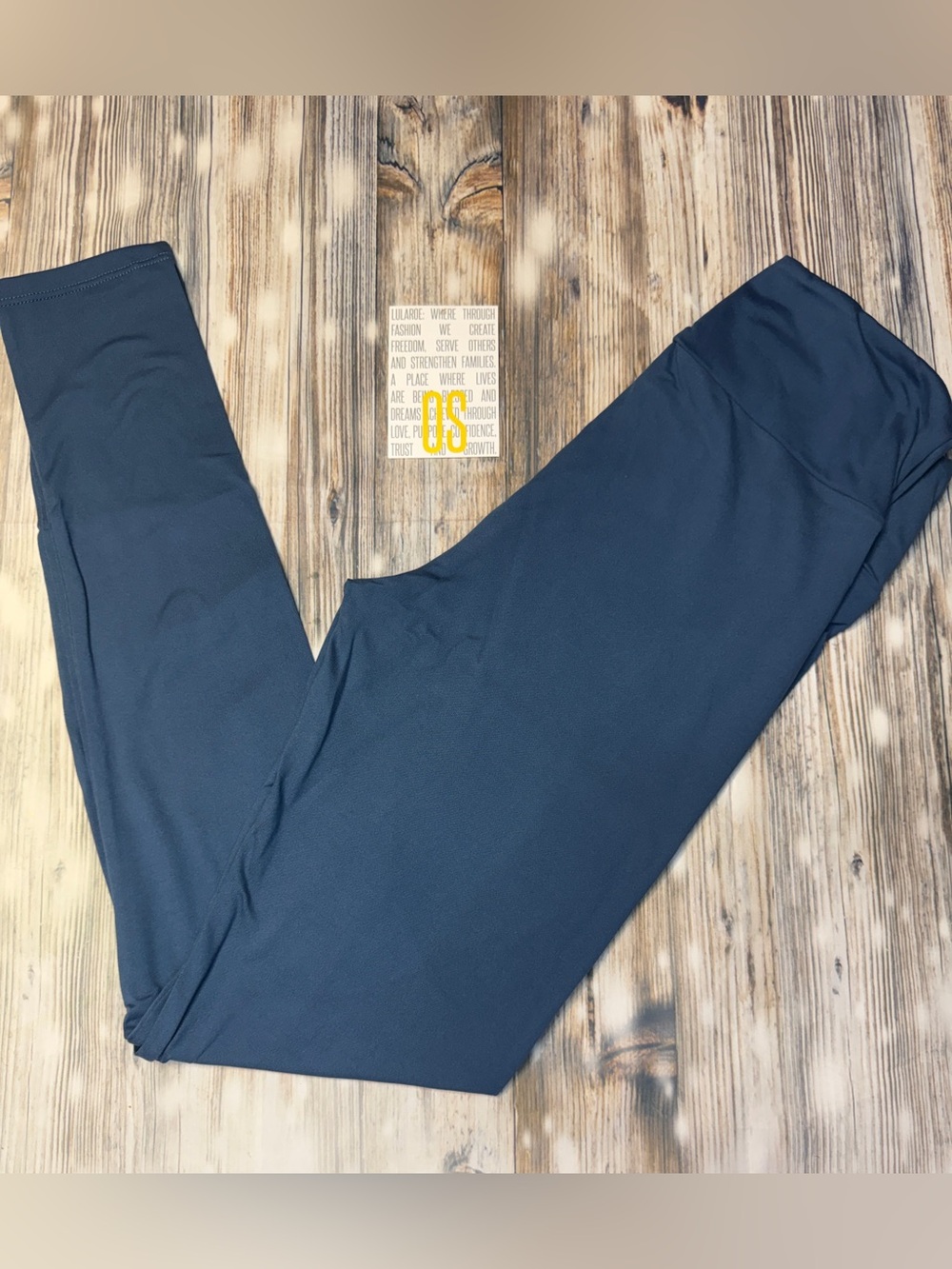 LuLaRoe Women's Solid Navy Leggings
